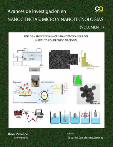 Cubierta para Avances de investigación en Nanociencias, Micro y Nanotecnologías (Vol. III)