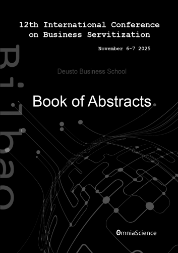Cover for 12th International Conference on Business Servitization (ICBS 2025 - Bilbao)