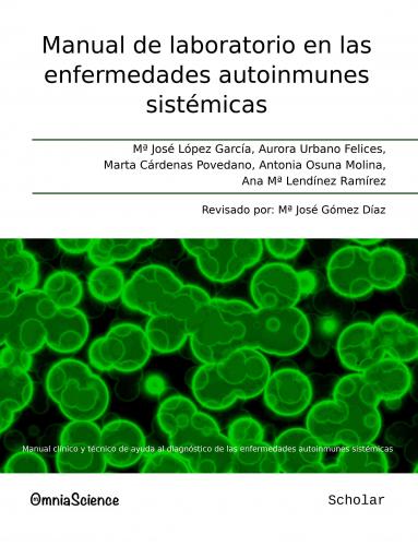 Cubierta para Manual de laboratorio en las enfermedades autoinmunes sistémicas