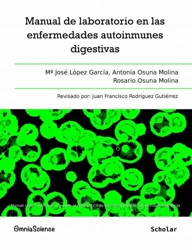 Cubierta para Manual de laboratorio en las enfermedades autoinmunes digestivas