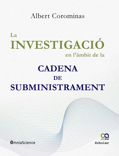 Cubierta para La investigació en l'àmbit de la cadena de subministrament